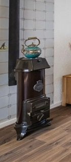 Antieke kachel, Ophalen, 30 tot 80 cm, Gebruikt, Kachel