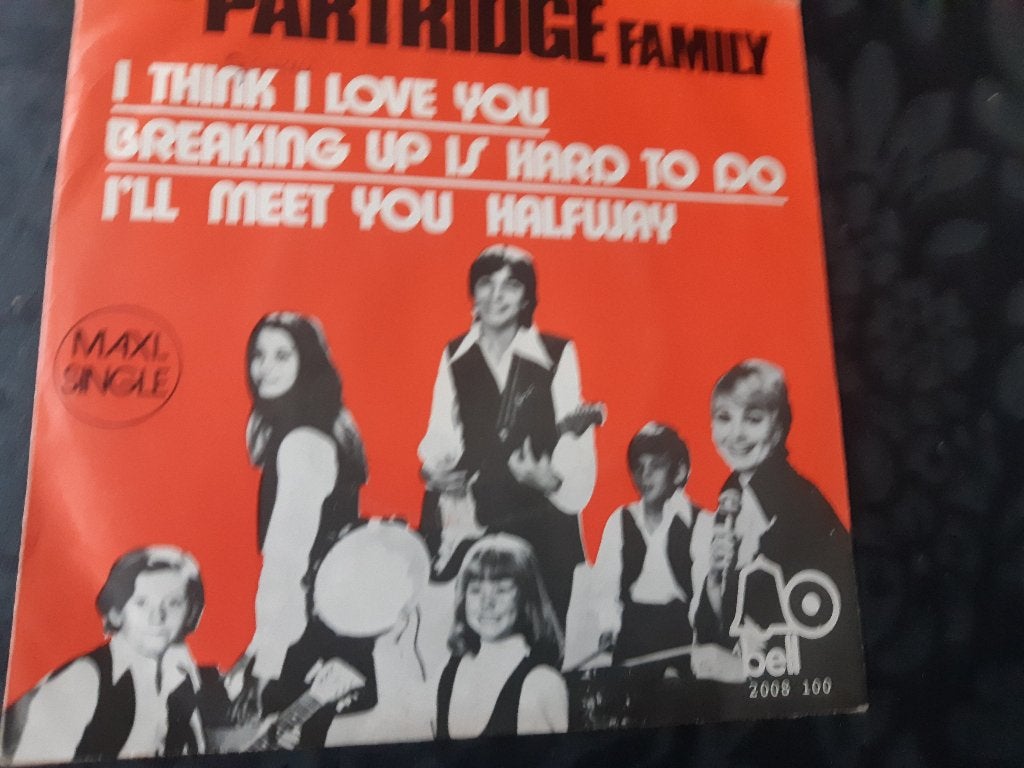 The Partridge Family: I think i love you.vinyl sigle 1972, Gebruikt, Originele persing, 7 inch, Ophalen of Verzenden