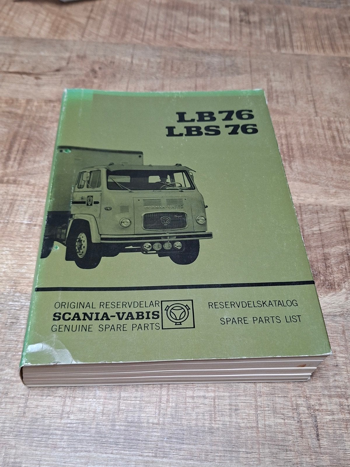 Scania Vabis LB76 Onderdelenboek (2), Ophalen of Verzenden, Auto's