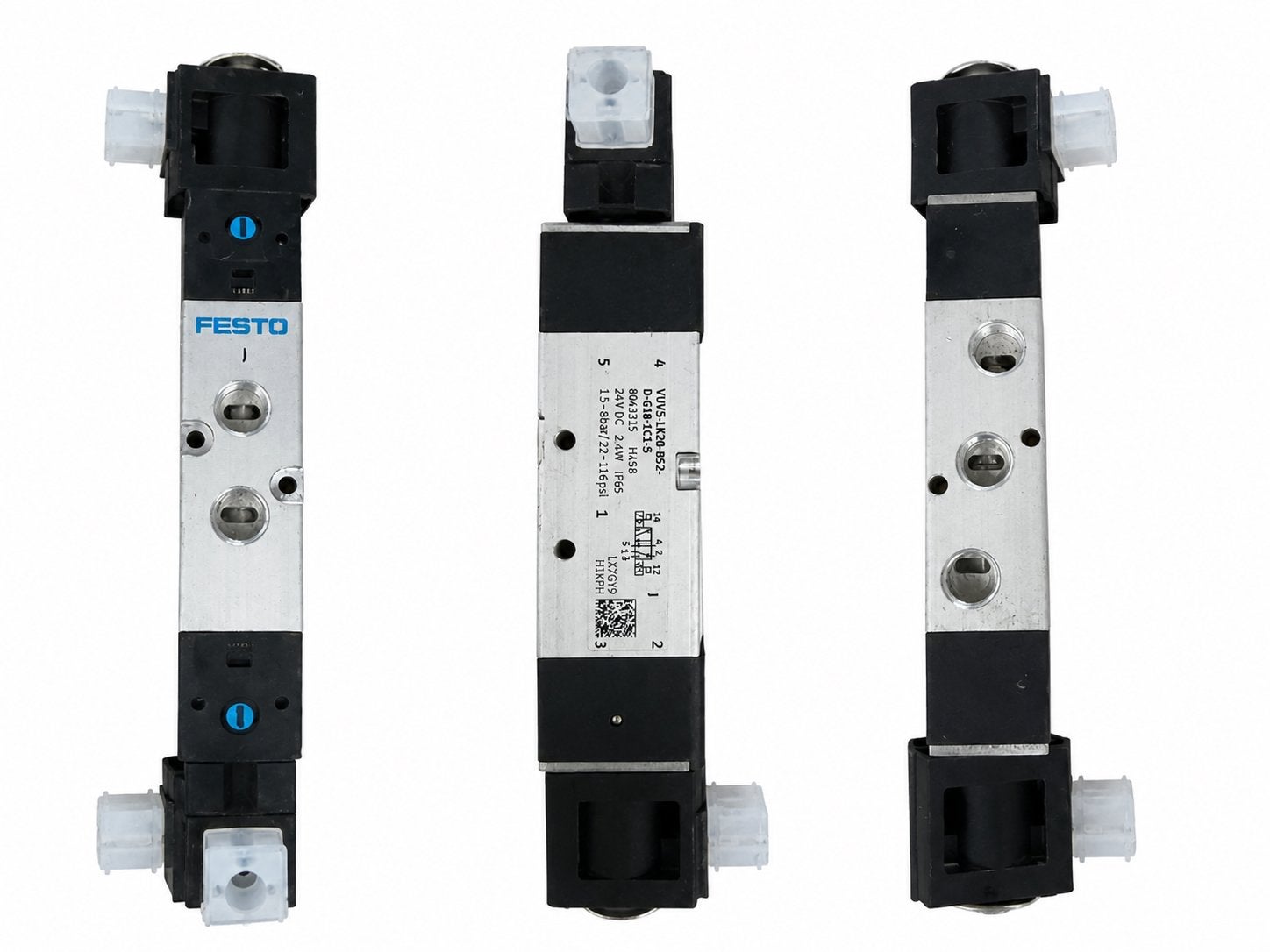 Festo VUVS-LK20-B52-D-G18-1C1-S Magneetventiel – 24V DC, Ophalen of Verzenden, Zo goed als nieuw