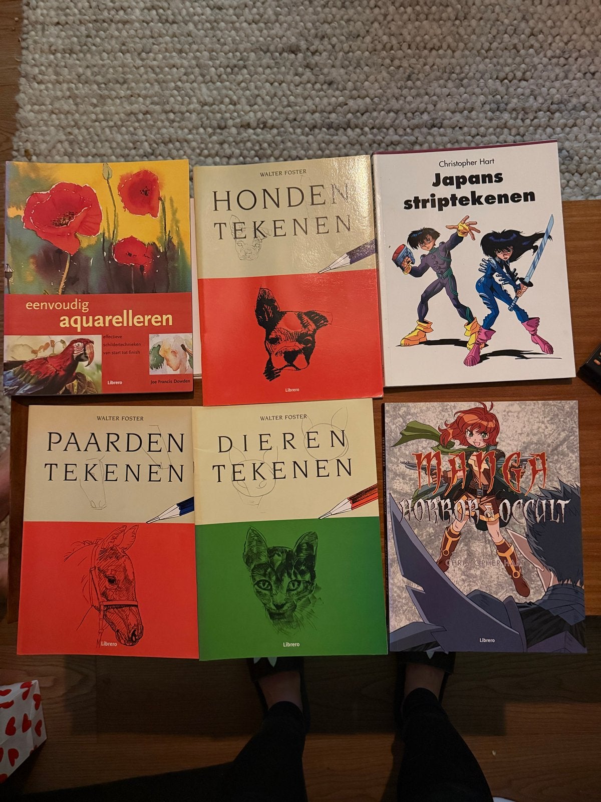 Teken- en aquarelboeken: Honden, Paarden, Dieren, Manga, Ophalen, Gebruikt, Boek of Gids