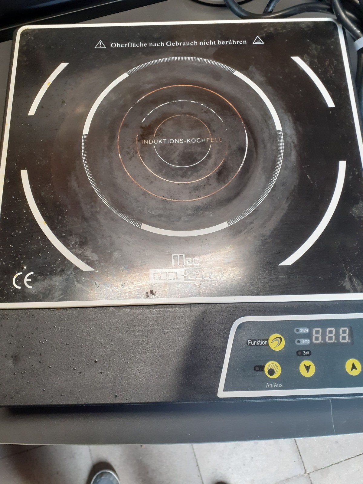 Compacte Inductie Kookplaat - Ideaal voor kleine keukens, Gebruikt, 3 kookzones of minder, Ophalen of Verzenden, Inductie
