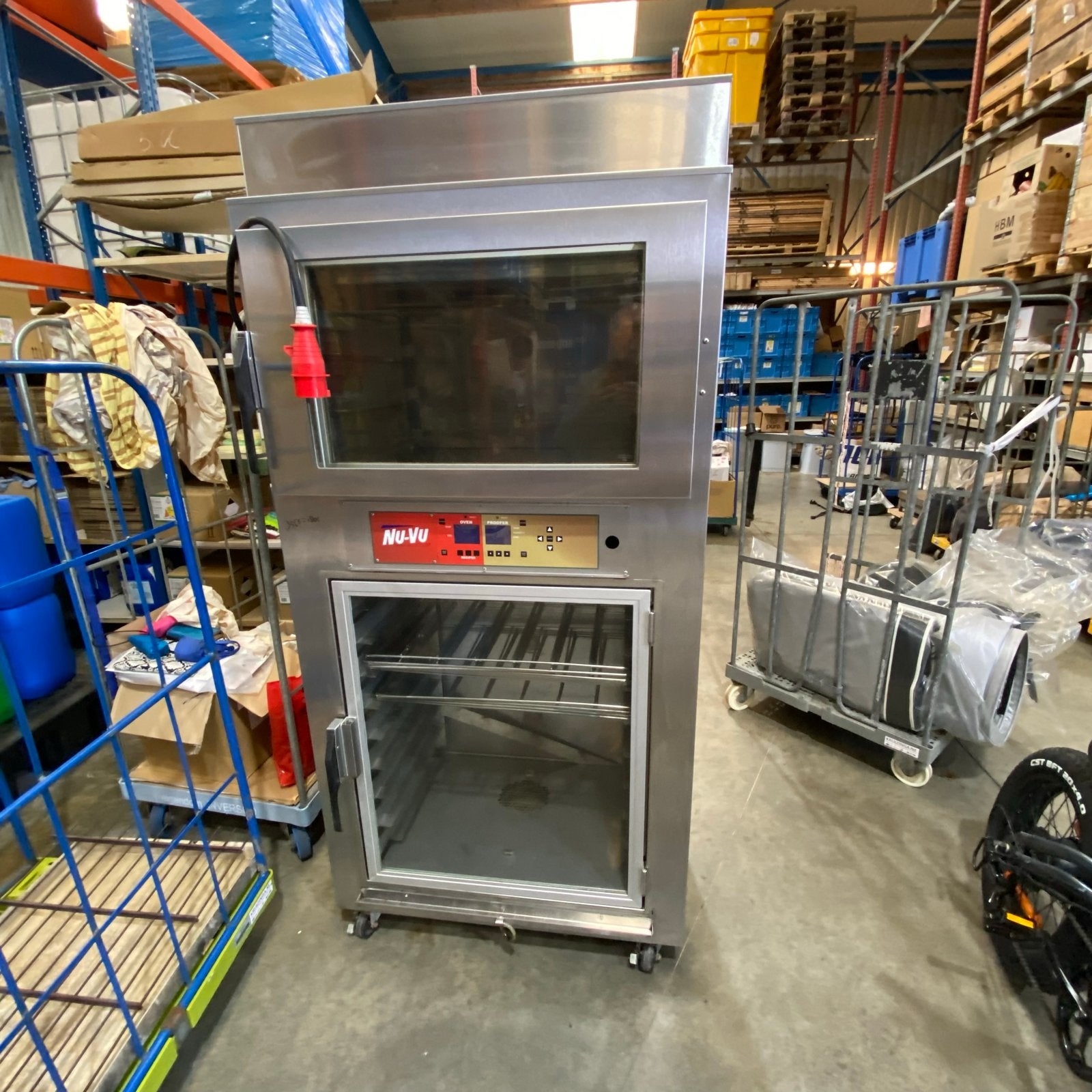 NU-VU SUB-123 Professionele Dubbeldeks Oven/Rijskast, Ophalen of Verzenden, Gebruikt, Ovens, Magnetrons en Steamers