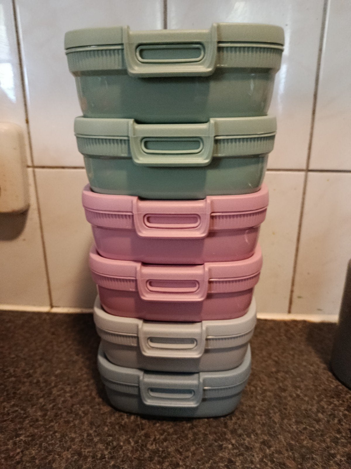 6 bewaar bakjes curver, Ophalen, Zo goed als nieuw