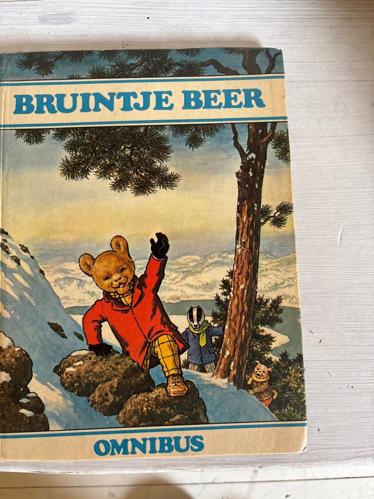 Bruintje Beer Omnibus - Uitgave 1970 - Met kleurpotloodspore, Ophalen of Verzenden, Gelezen, Fictie algemeen