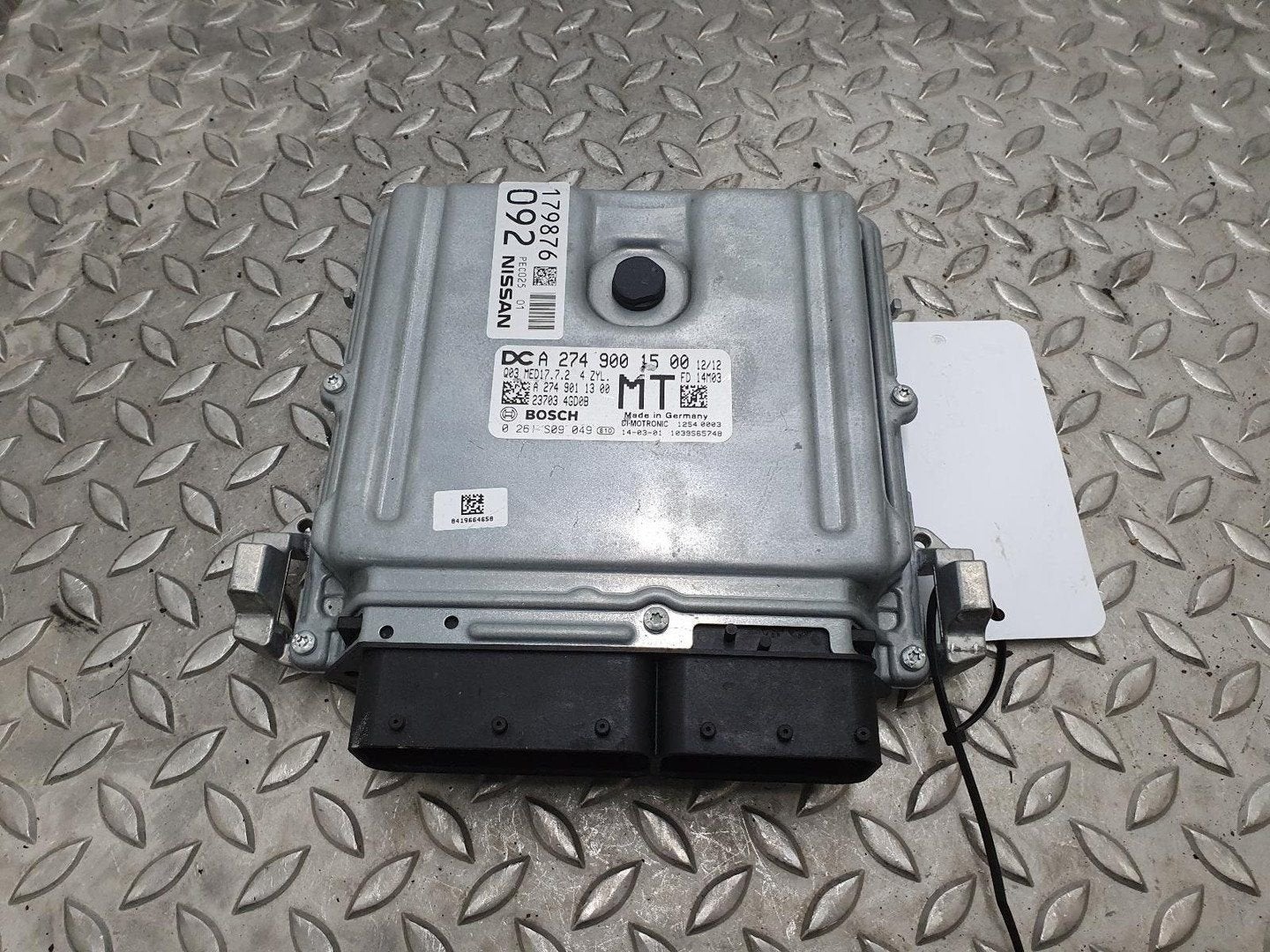 INFINITI Q50 COMPUTER ECU 2014, Ophalen of Verzenden, Gebruikt, Stiba lid