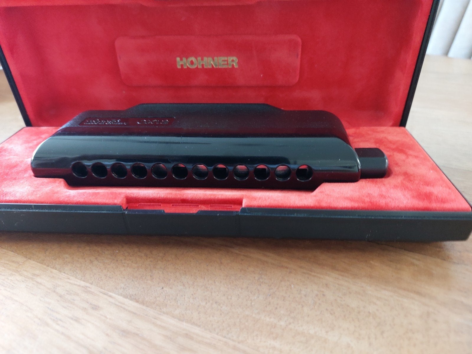 Hohner CX12 Chromatische Mondharmonica met Koffer, Ophalen, Overige typen, Chromatisch, Zo goed als nieuw