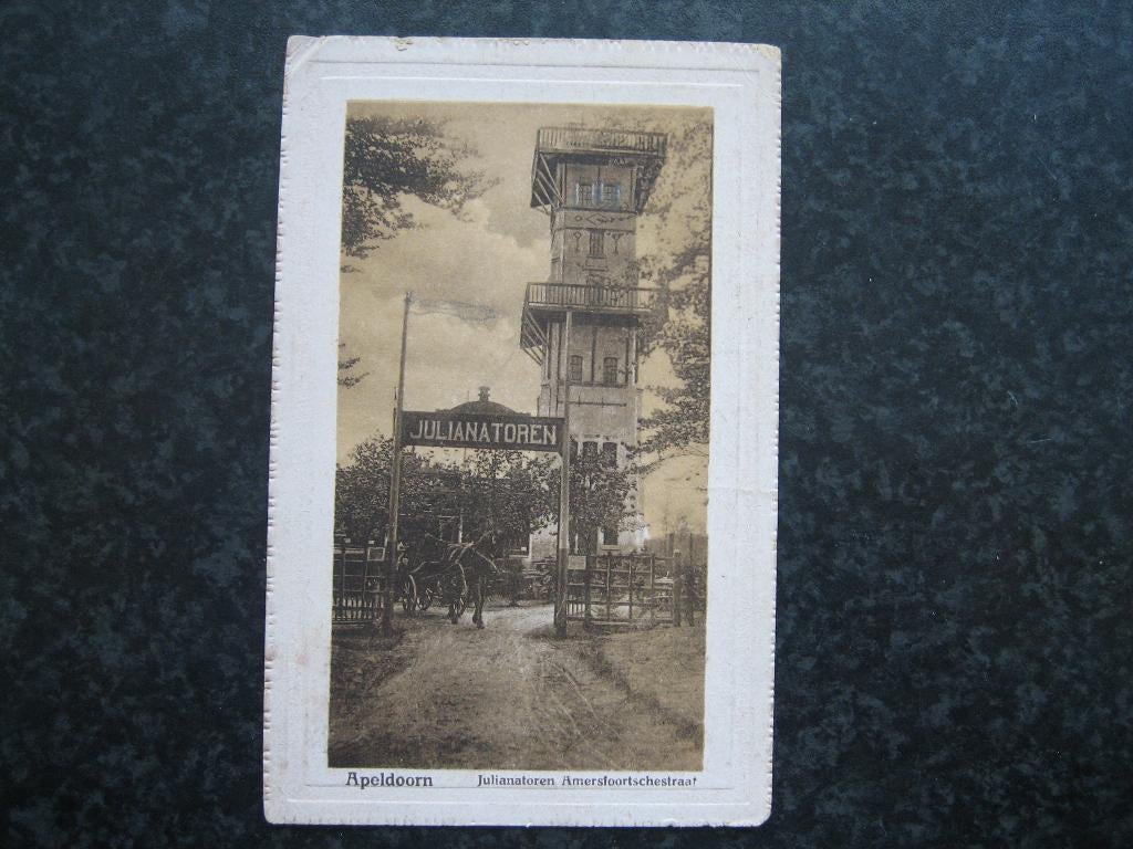 APELDOORN Julianatoren Amersfootschestraat, Verzamelen, Ophalen of Verzenden, 1920 tot 1940, Gelderland