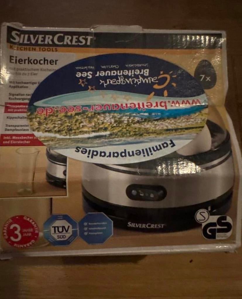 SilverCrest Eierkoker - z.g.a.n., Witgoed en Apparatuur, Ophalen of Verzenden, Zo goed als nieuw