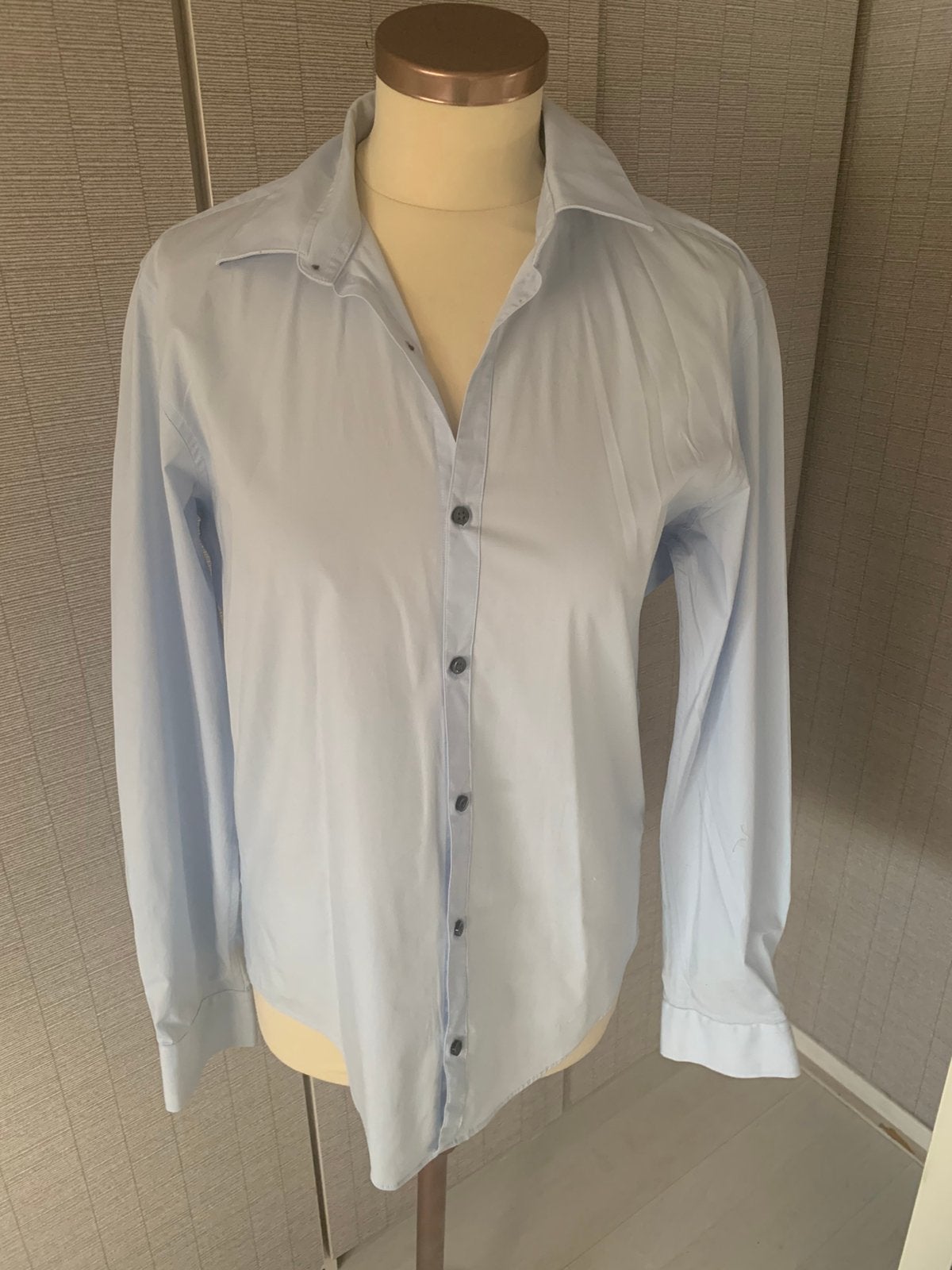 Blauwe blouse van WE maat 36/38, Ophalen of Verzenden, Zo goed als nieuw, Maat 36 (S), Blauw