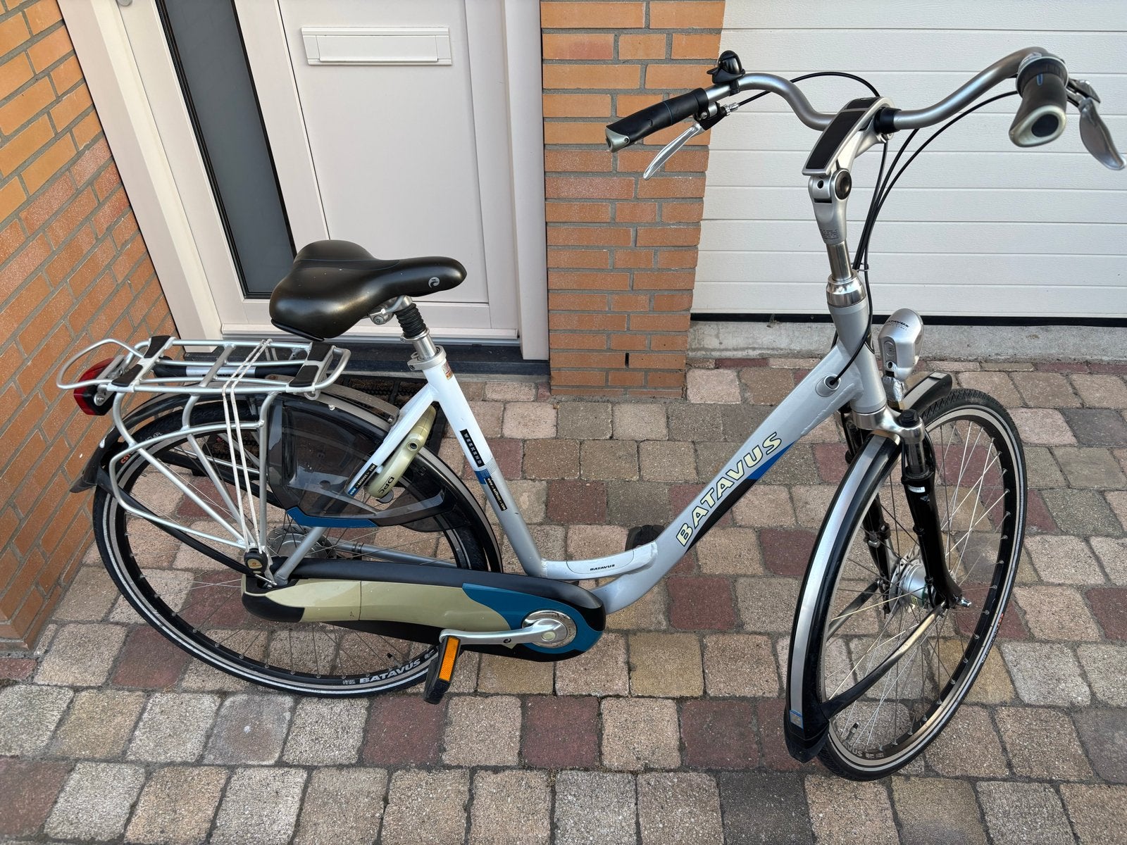 Batavus Damesfiets - 8 versnellingen, frame 53 cm, Fietsen en Brommers, Fietsen | Dames | Damesfietsen, Ophalen, Velgrem, Versnellingen