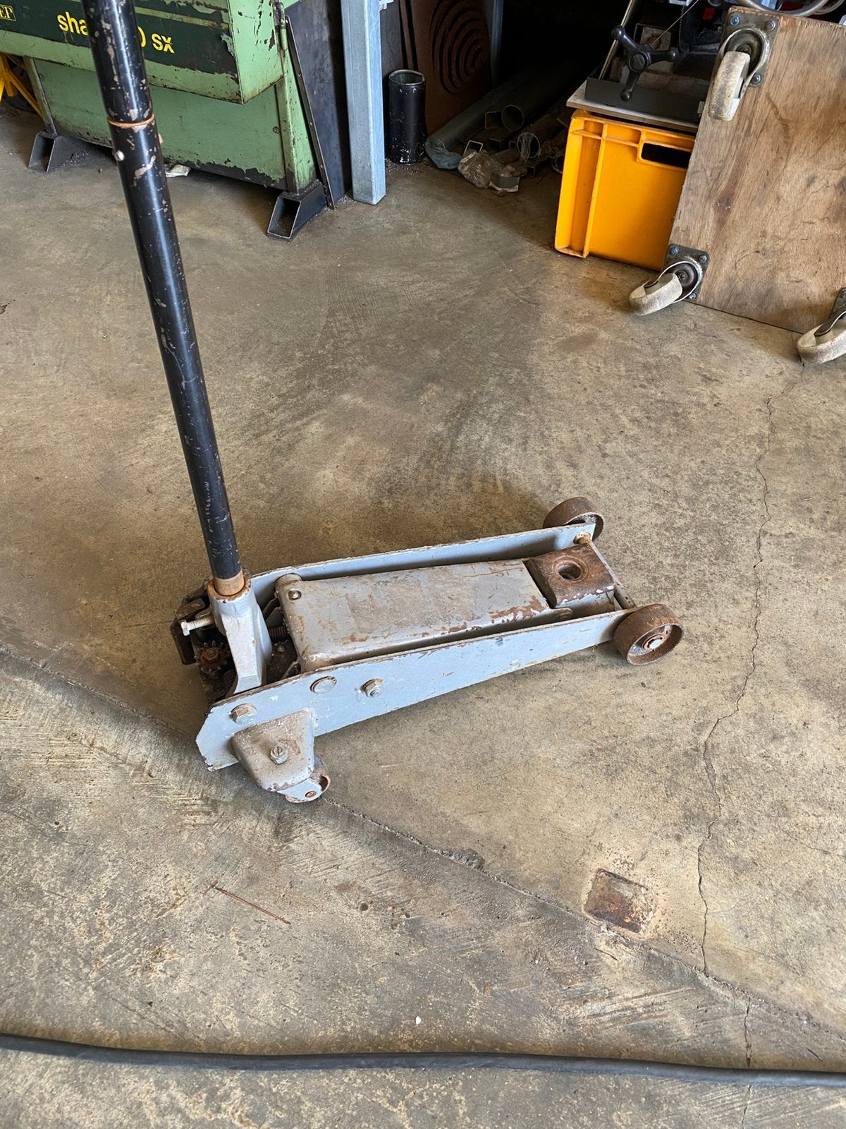 Krik, Ophalen, Zo goed als nieuw, Hydraulisch, Garagekrik