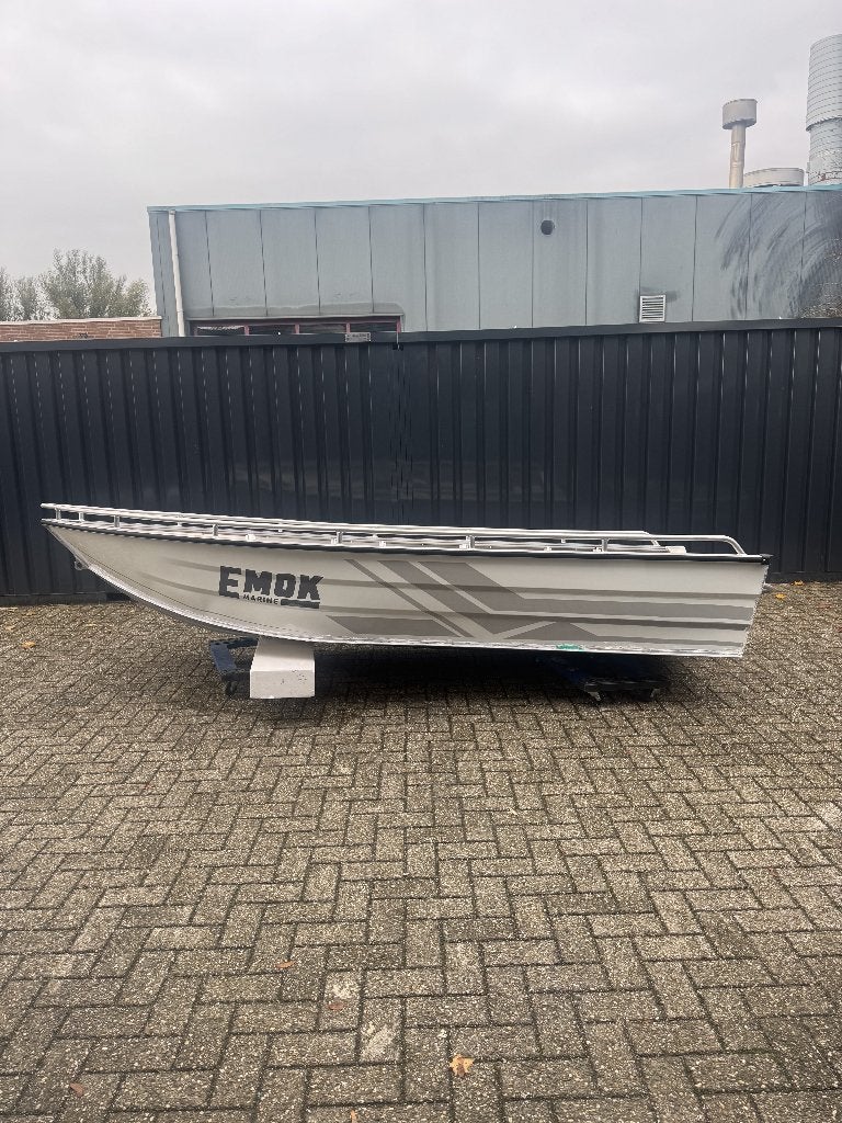 Aluminium boot 3.80 x 1.65 meter – traanplaatvloer, Overige merken, Aluminium, Ophalen of Verzenden, Zo goed als nieuw