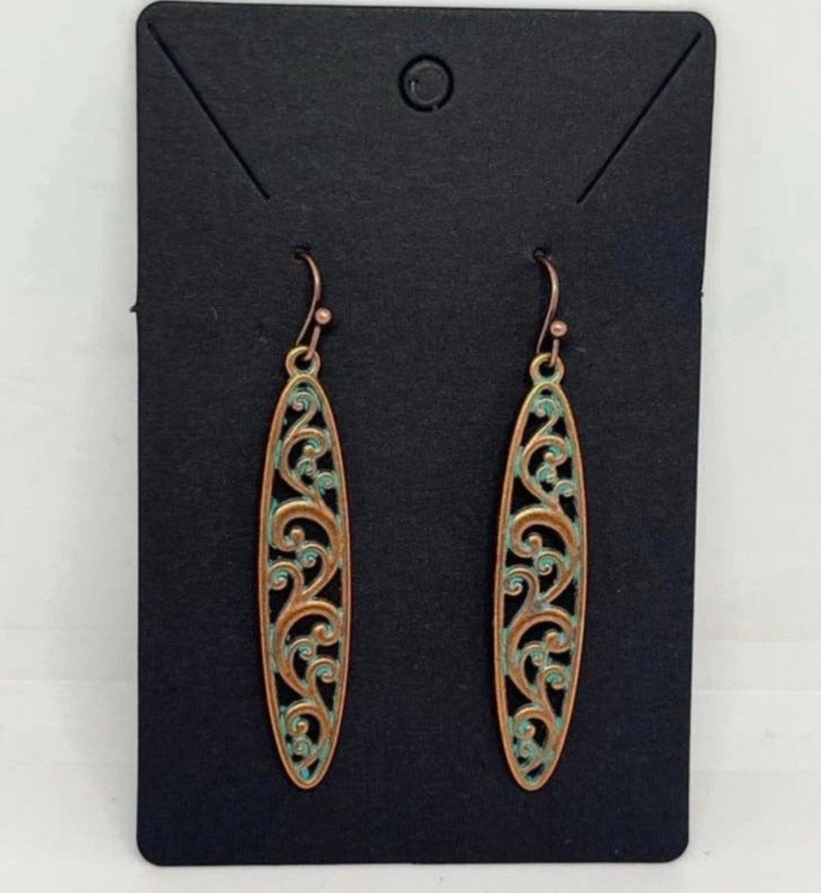 Nieuwe Bronskleurige Boho Oorbellen, Sieraden, Tassen en Uiterlijk, Oorbellen, Overige materialen, Hangers, Bruin, Nieuw