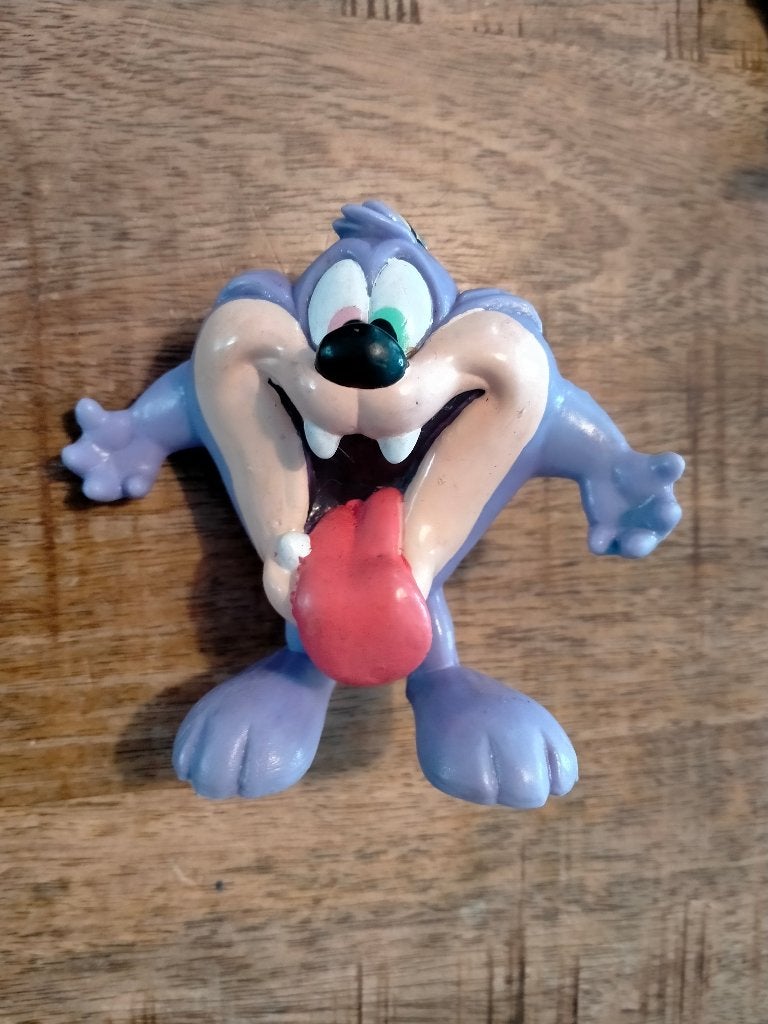 Tiny Toons Dizzy Devil tekenfilm figuur Warner Bros vintage, Ophalen of Verzenden, Overige figuren, Gebruikt, Overige typen