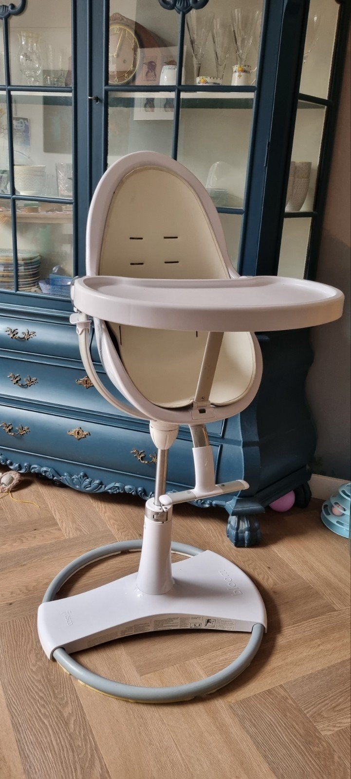 Bloom Fresco kinderstoel design meegroeistoel – goeie staat, Ophalen, Afneembaar eetblad, Gebruikt, Meegroeistoel