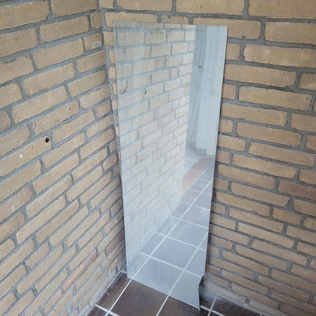 Spiegel 40x120cm met afgebroken hoek, Huis en Inrichting, Tafels | Salontafels, Ophalen, Minder dan 50 cm, Gebruikt, 100 tot 150 cm