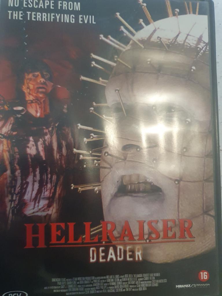 Hellraiser deader dvd, Cd's en Dvd's, Dvd's | Horror, Ophalen of Verzenden, Zo goed als nieuw, Overige genres