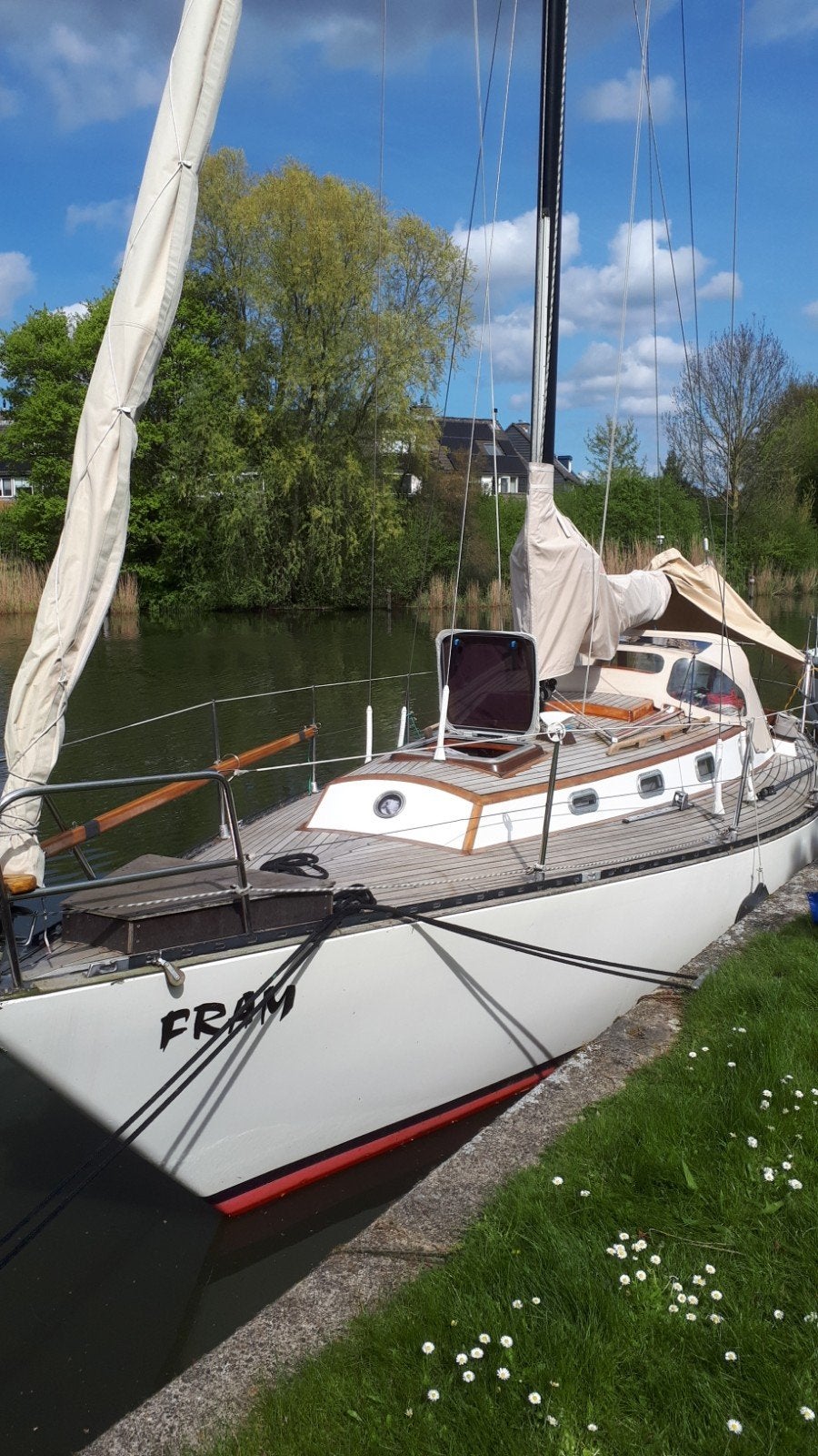 Zeiljacht 'Fram' - vd de stadt pioneer, 3 m, 9 m, Gebruikt, Binnenboordmotor