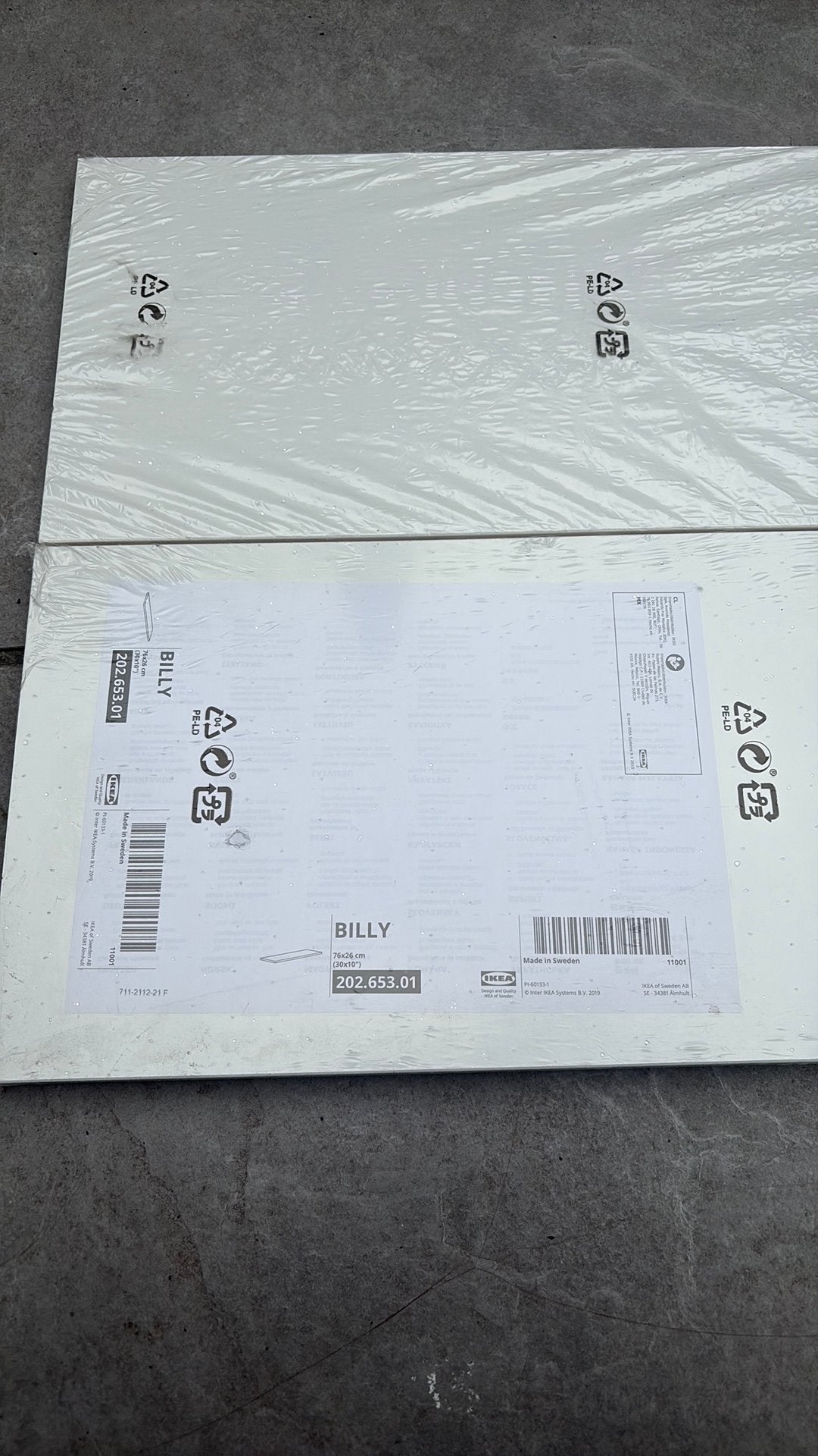 IKEA Billy Boekenkast Planken (2 stuks), Ophalen, Met plank(en), Nieuw, 50 tot 100 cm