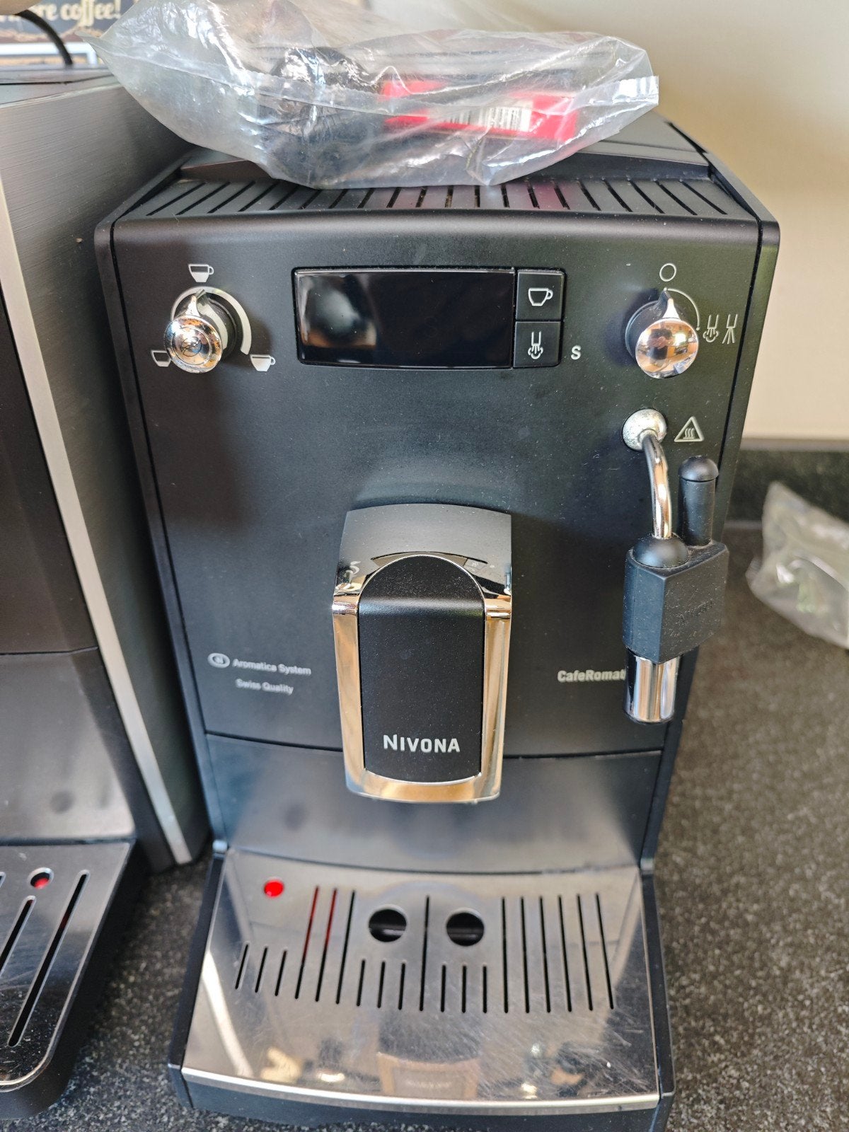 Nivona caferomatica espresso koffiemachine nicr 520 garantie, Ophalen, Dereparatiewinkel.nl, 10 kopjes of meer, Koffiemachine