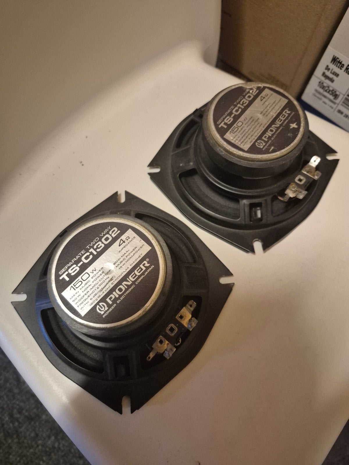 Pioneer TS-C1302 150W 4 Ohm speakers, Ophalen, Gebruikt