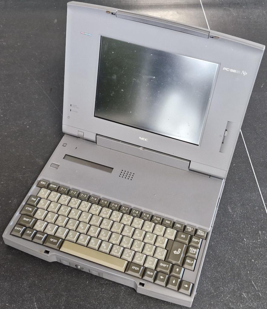 NEC 98 Note PC-9821 NP (Japanse versie), Computers en Software, Vintage Computers, Ophalen of Verzenden