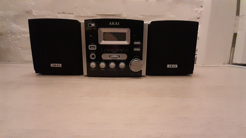 Compacte micro hifi-set van AKAI model QXA6710, Audio, Tv en Foto, Ophalen, Gebruikt, Cd-speler, Microset