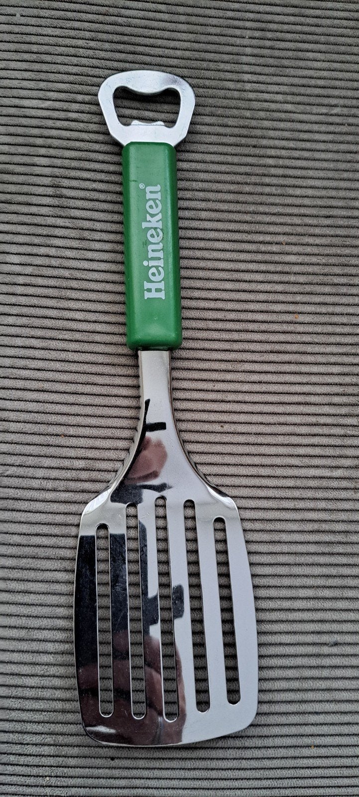 Heineken BBQ Spatel en flessenopener, Ophalen, Nieuw, Heineken