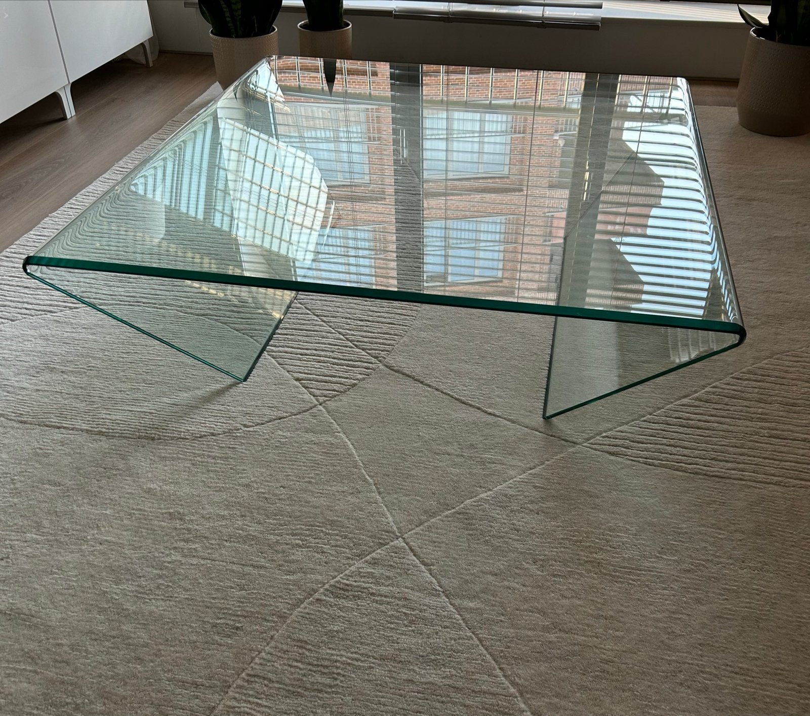 Glazen Salontafel - Modern Design van Bree’s New World, 100 tot 150 cm, Vierkant, Modern, 5 – 50