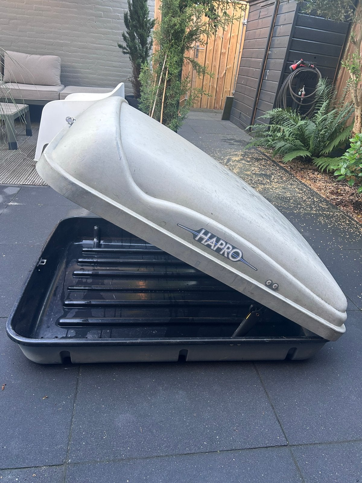 Dakkoffer Hapro (excl. dakdragers), Ophalen, Gebruikt