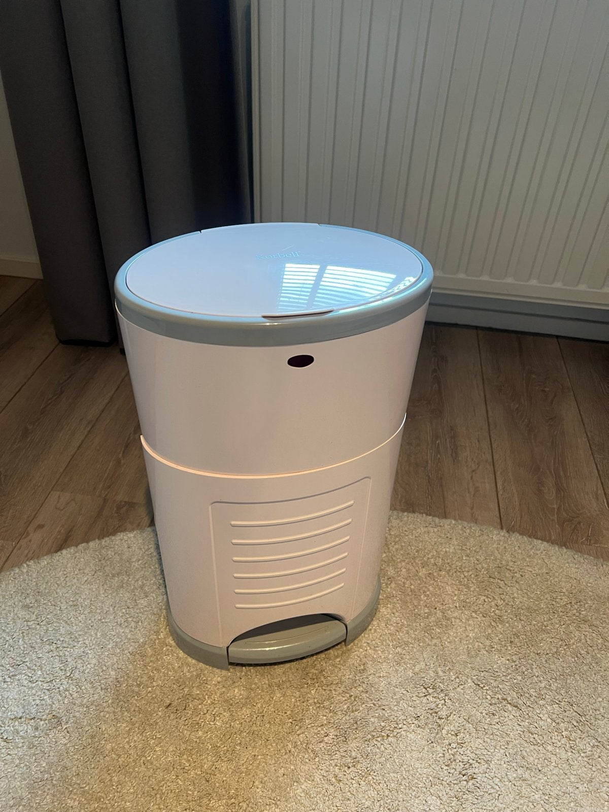 Korbell Luieremmer 16L licht roze, Ophalen, Gebruikt