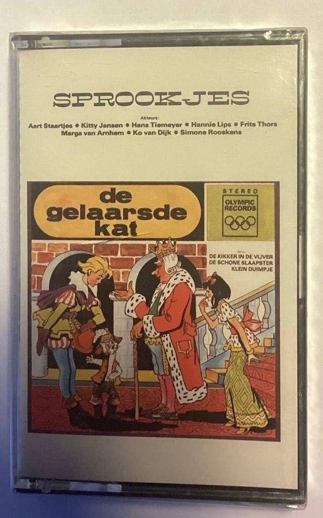 Sprookjes De Gelaarsde Kat MC (nieuw), Cd's en Dvd's, Cassettebandjes, Kinderen en Jeugd, 1 bandje, Ophalen of Verzenden, Origineel
