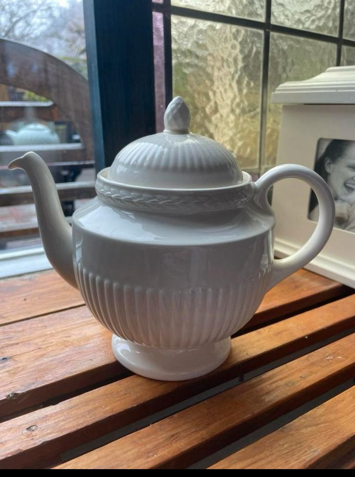 wedgwood Edme theepot, Ophalen, Zo goed als nieuw, Aardewerk, Overige typen