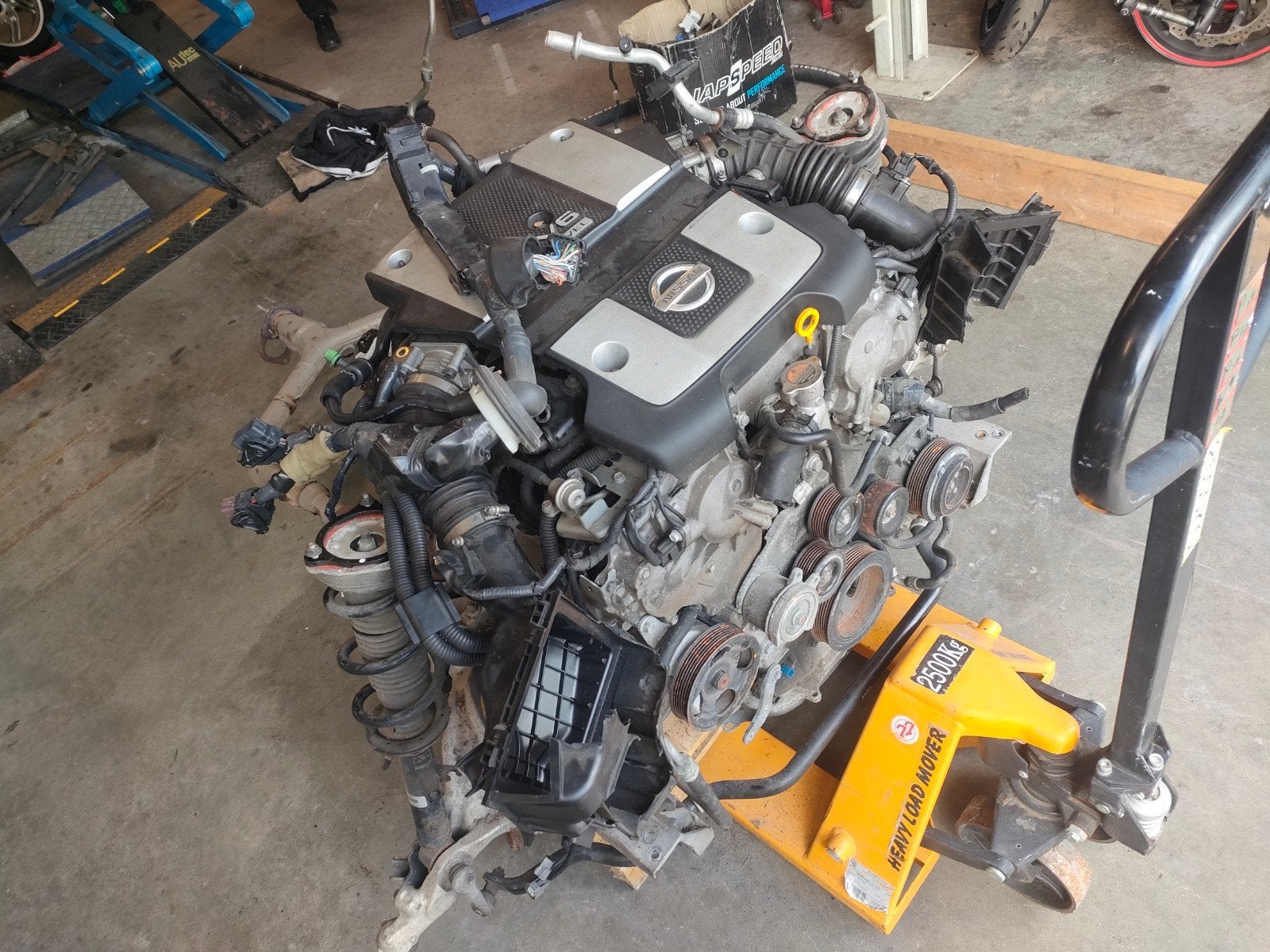 Nissan 370Z VQ37VHR motorblok / swap/ engine, Ophalen, Nissan