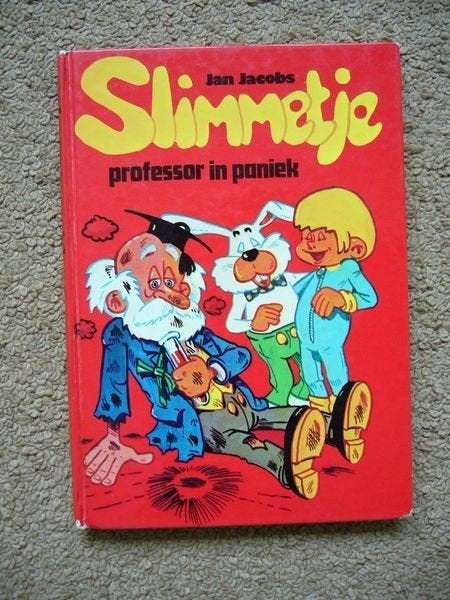 Slimmetje professor in paniek kinderboek uit de jaren 70, Boeken, Ophalen of Verzenden, Gelezen, Fictie algemeen