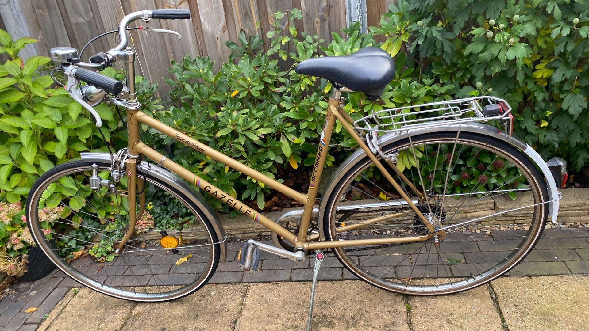 Gazelle damesfiets, Fietsen en Brommers, 51 tot 55 cm, Ophalen