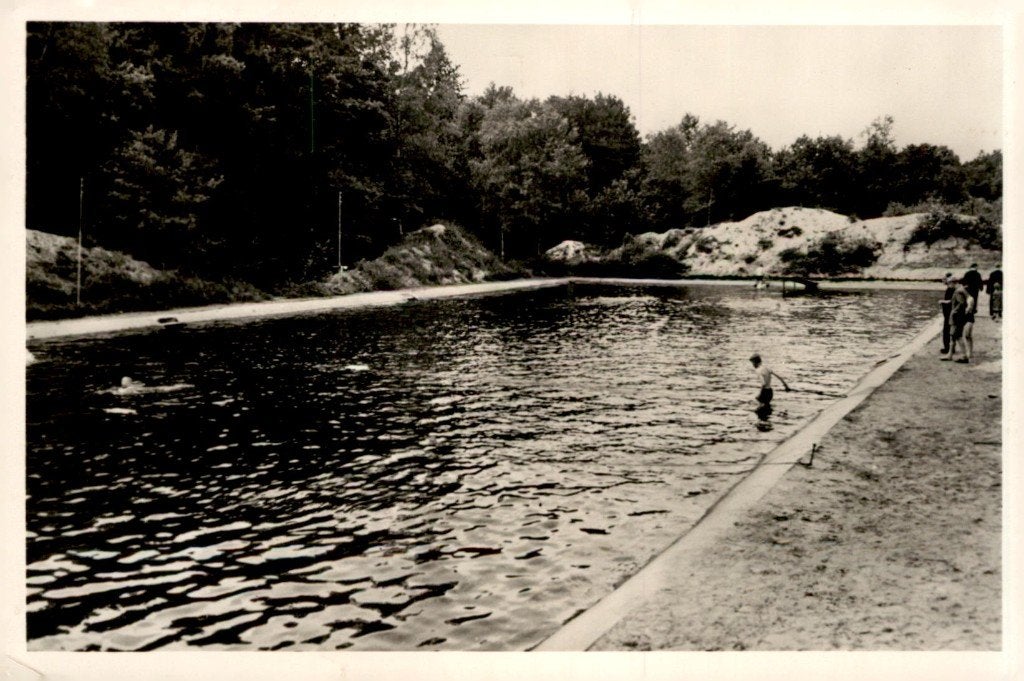 Wellerlooi Zwembad Juvenaat St. Jozef  # 102, Verzamelen, Verzenden, 1940 tot 1960, Gelopen, Limburg