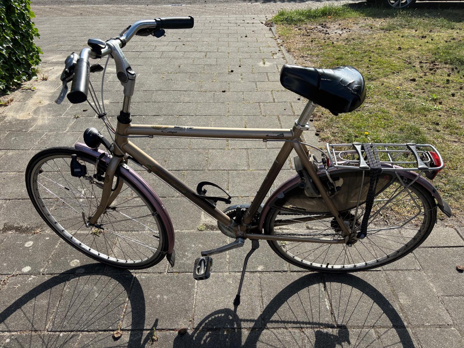 Gazelle Cayo Hybrid Lite herenfiets, Ophalen, Minder dan 10 versnellingen, Gebruikt, 57 tot 61 cm