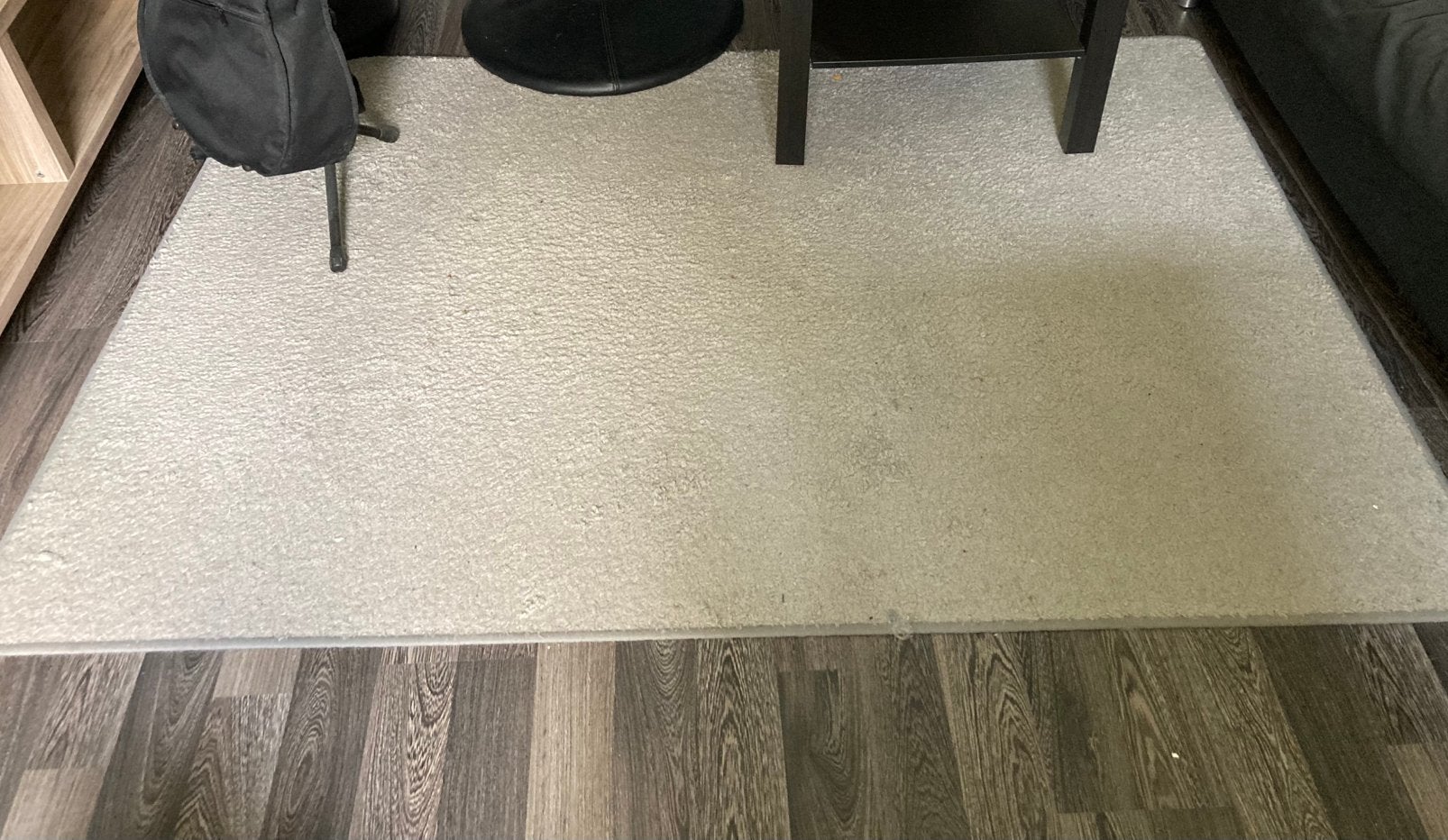 Grijs vloerkleed, Ophalen, Gebruikt, 150 tot 200 cm, Grijs