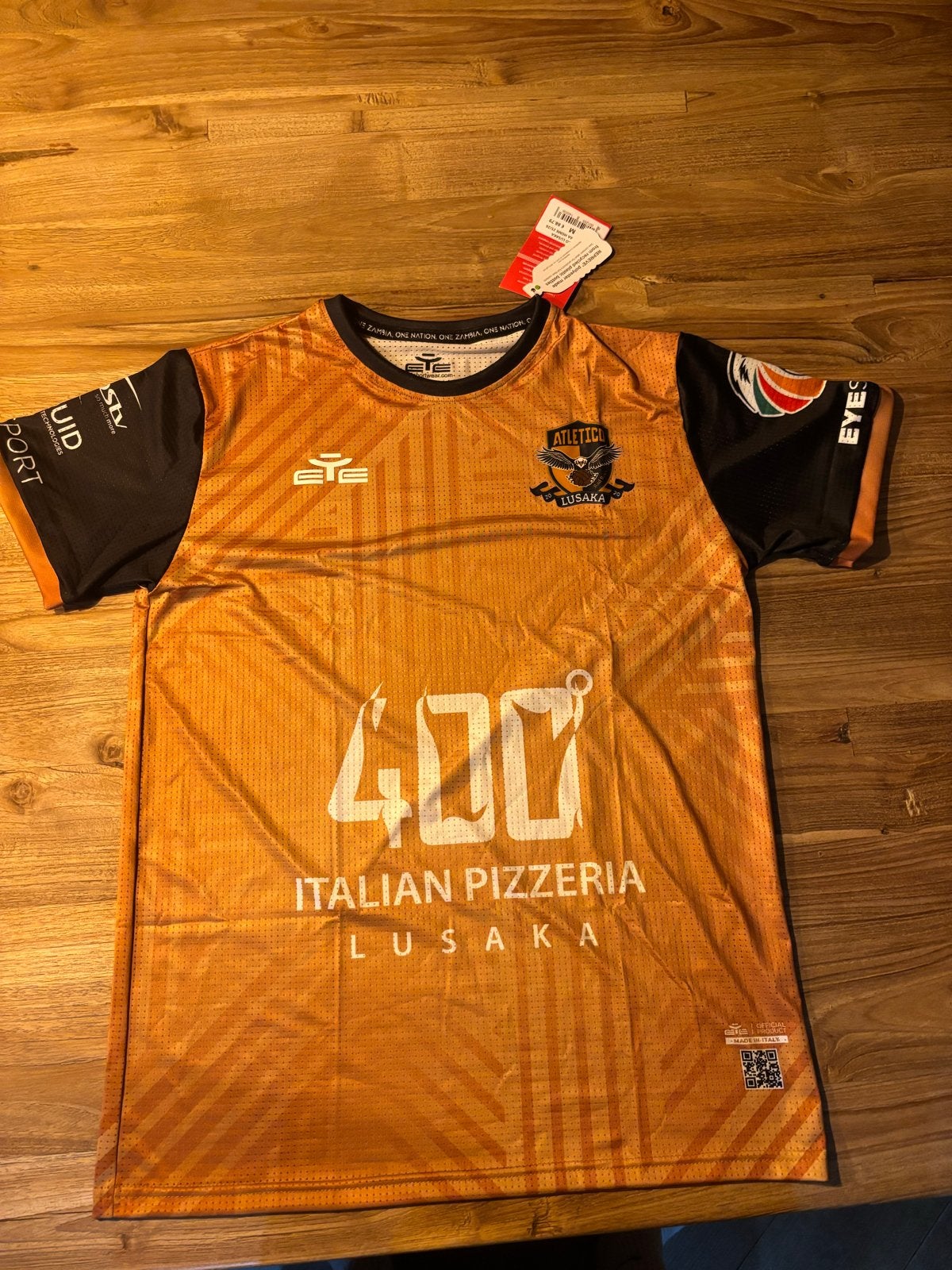 Atletico Lusaka Voetbalshirt Maat M - Nieuw met kaartjes, Ophalen, Maat 48/50 (M), Nieuw, Voetbal