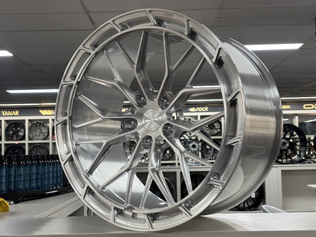 YANAR FORGED YF.04 VELGEN 22'' PORSCHE TAYCAN AUDI E-TRON GT, Velg(en), 335 mm, Nieuw, Overige maten