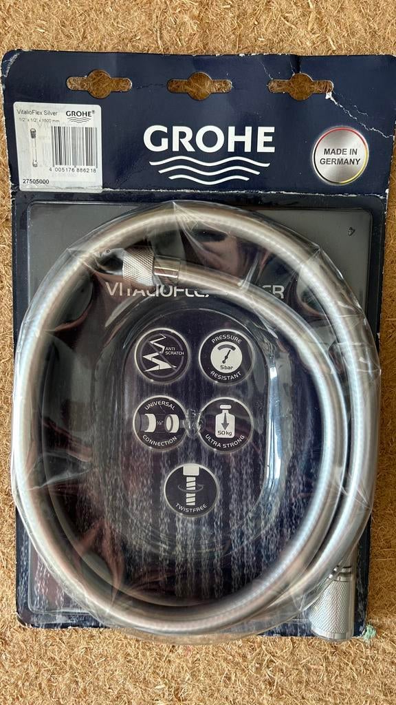Grohe vitaloflex doucheslang 1,50m, Doe-het-zelf en Verbouw, Ophalen, Nieuw, Douche