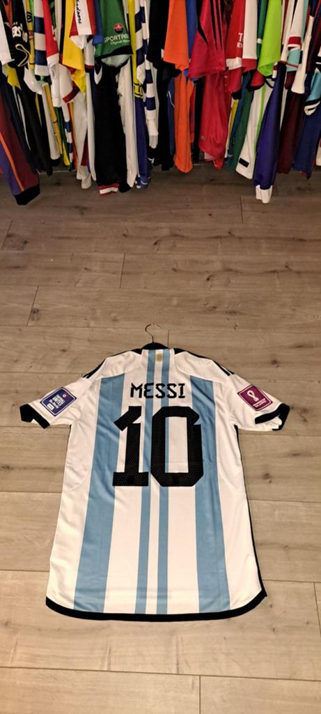 WK winnaars voetbalshirt Argentinië 2014, Ophalen of Verzenden, Zo goed als nieuw, Buitenlandse clubs, Shirt