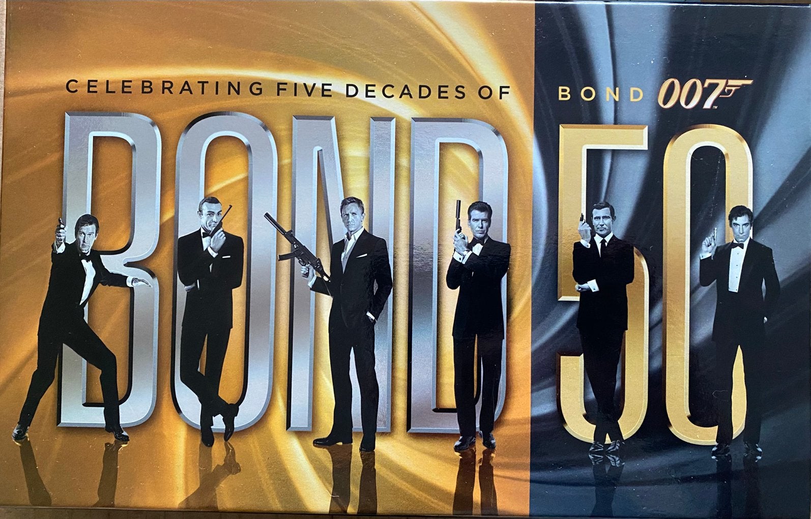 Collectorsitem 50 jaar dvd James Bond 22 films, Vanaf 12 jaar, Ophalen, Zo goed als nieuw, Actiethriller