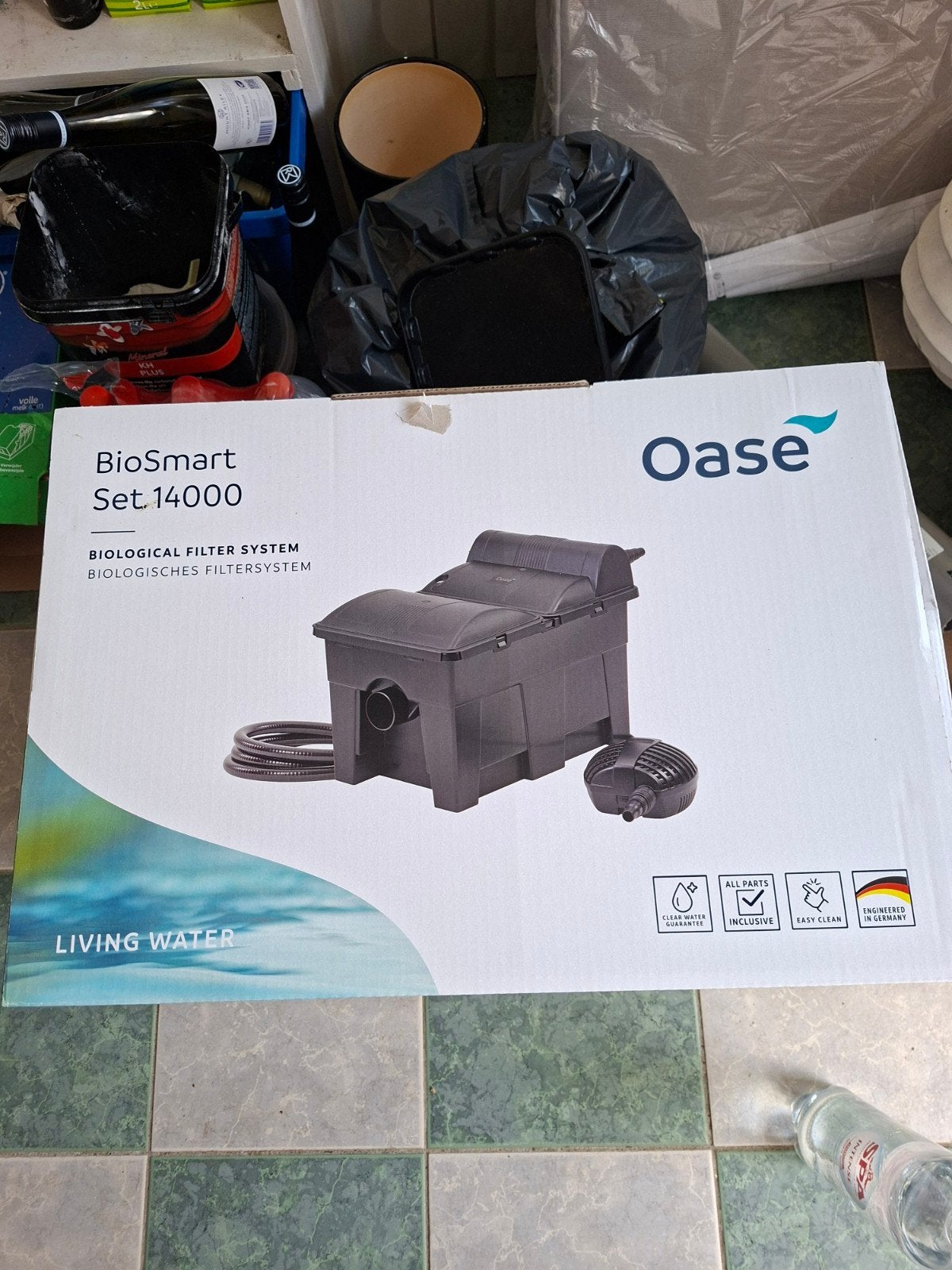Oase biosmart 14000 liter set 1 week gebruikt, Ophalen, Zo goed als nieuw