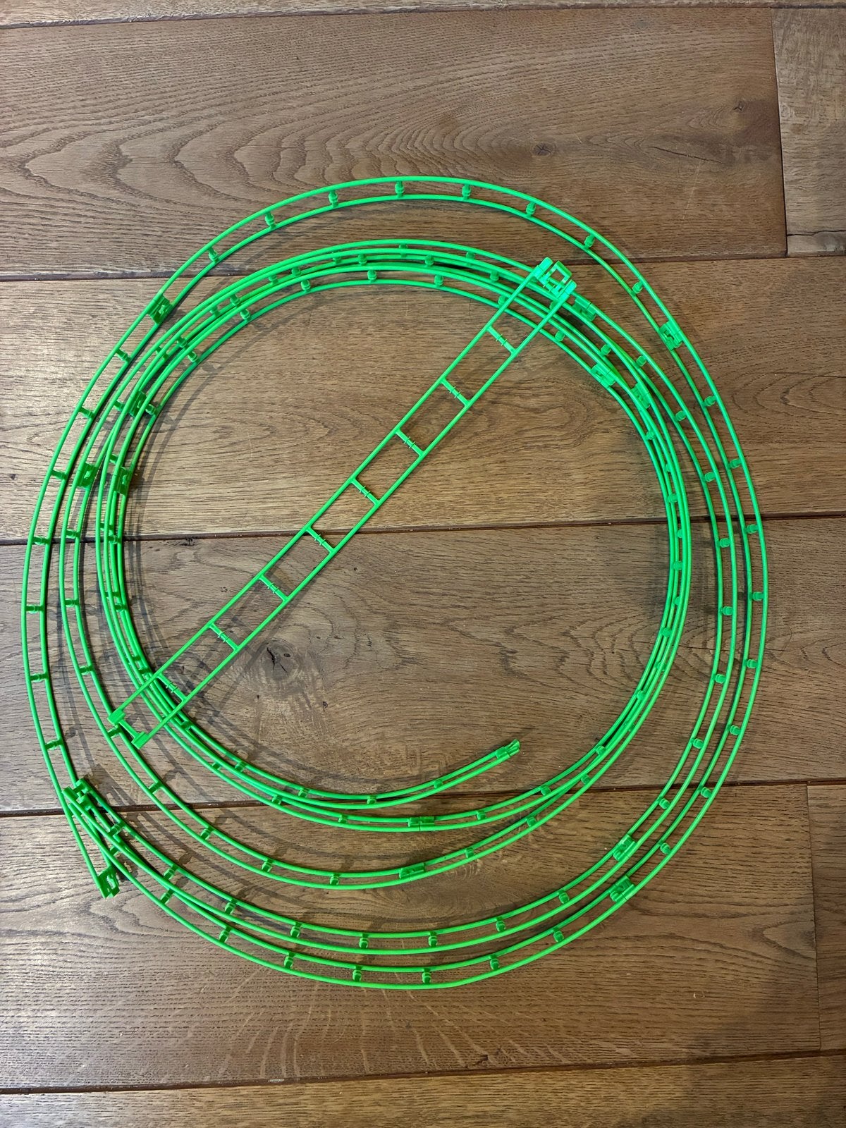 K'nex achtbaan rails - groen, Ophalen of Verzenden, Gebruikt, K'nex