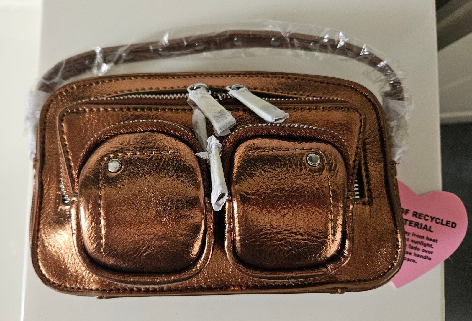 (NIEUW) NUNOO TASJE, Sieraden, Tassen en Uiterlijk, Tassen | Damestassen, Ophalen of Verzenden, Nieuw