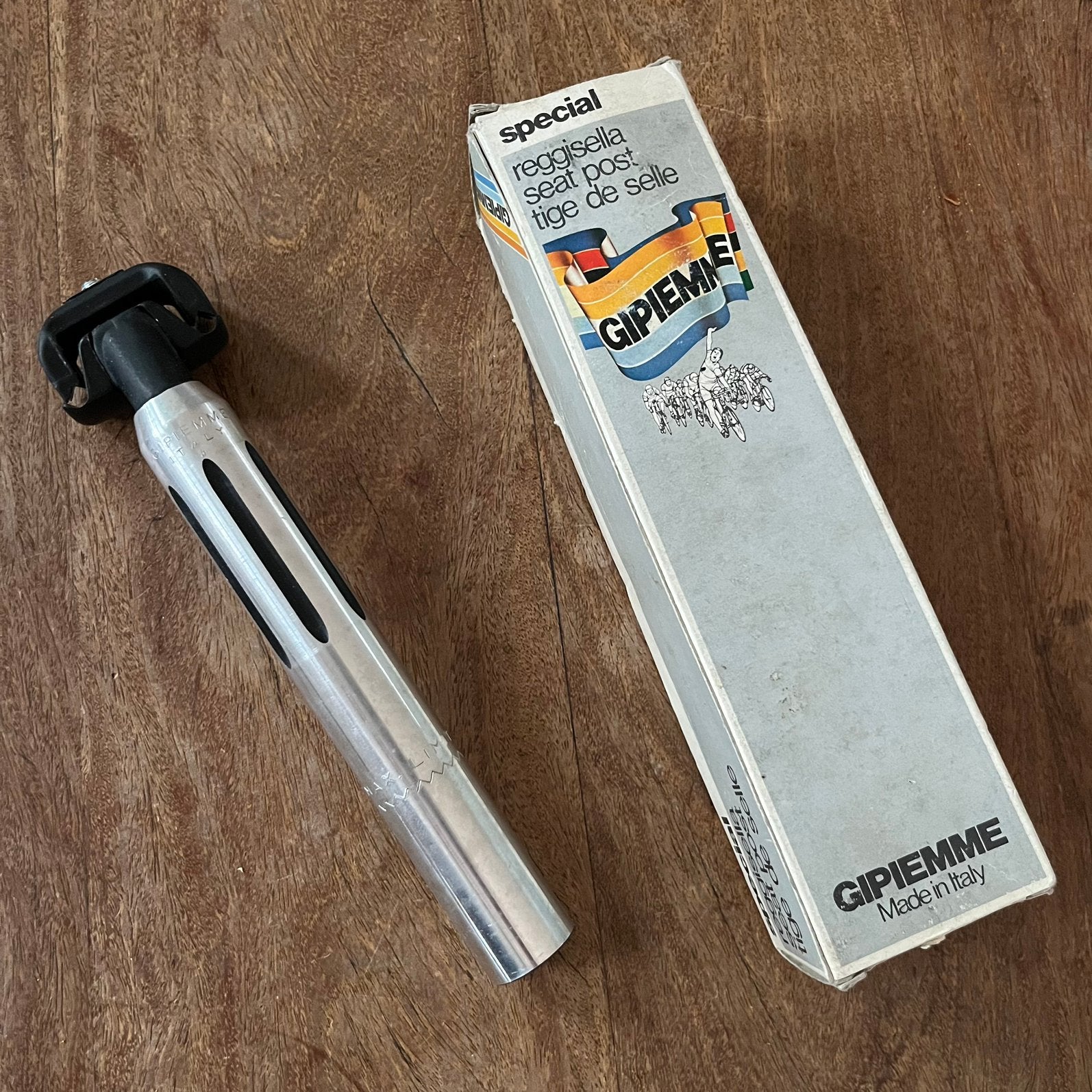 Vintage Gipiemme Special zadelpen 27.0 NOS, Overige typen, Nieuw, Ophalen of Verzenden, Aluminium