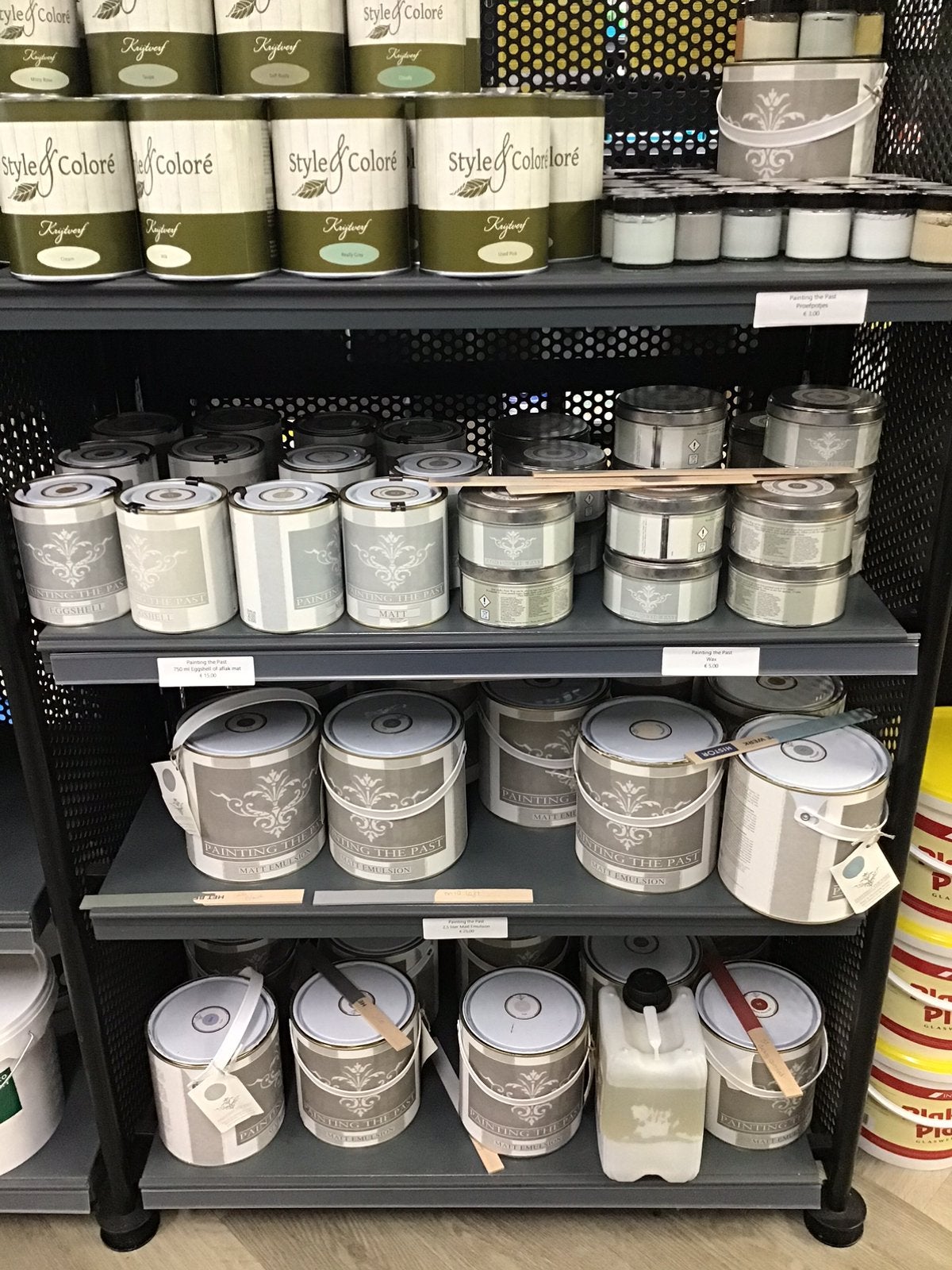 Painting the Past Verf - Laatste kleuren uit voorraad, Doe-het-zelf en Verbouw, Overige kleuren, Nieuw, Ophalen of Verzenden, Verf